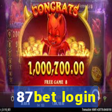 87bet login