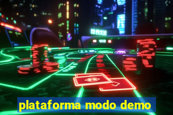 plataforma modo demo