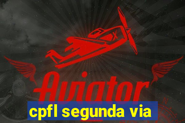 cpfl segunda via