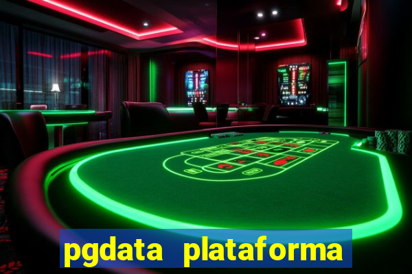 pgdata plataforma de jogos