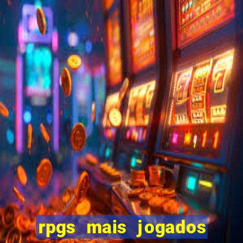 rpgs mais jogados do mundo