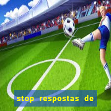 stop respostas de a a z