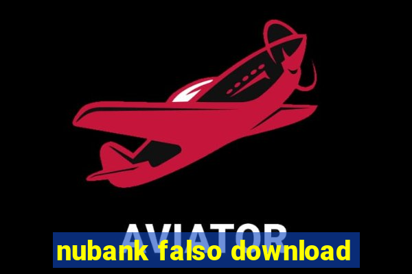 nubank falso download