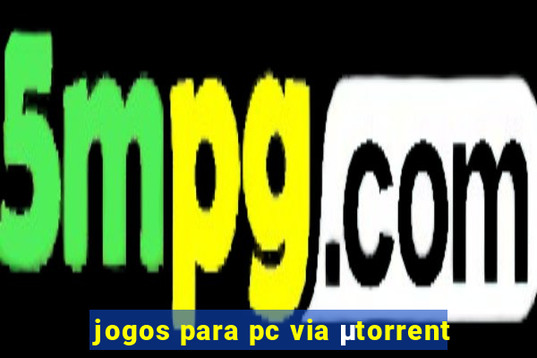 jogos para pc via μtorrent