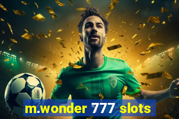 m.wonder 777 slots