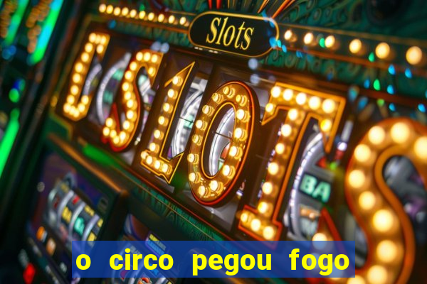 o circo pegou fogo música infantil