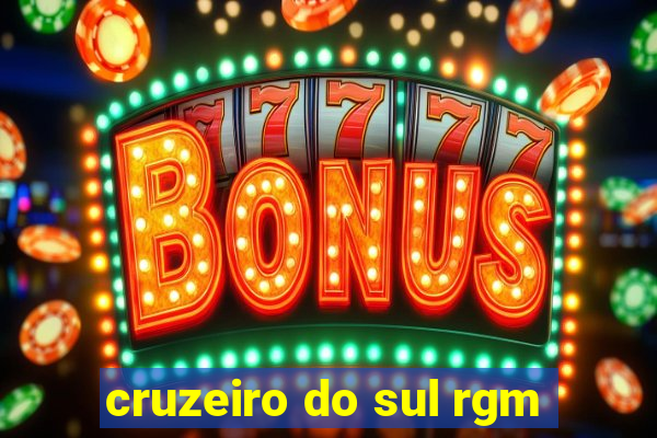 cruzeiro do sul rgm