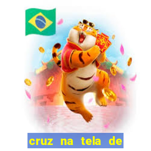 cruz na tela de cruz das