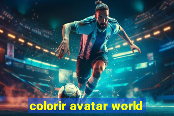 colorir avatar world