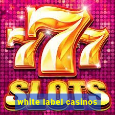 white label casinos