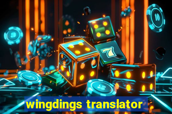 wingdings translator